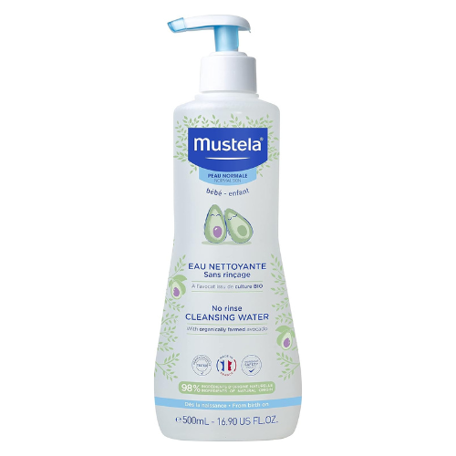 Mustela Rinse Free Cleansing Water 3 x 500 ml